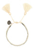 Prada Women Two-Tone Suede And Fabric Bracelet by Luosophy