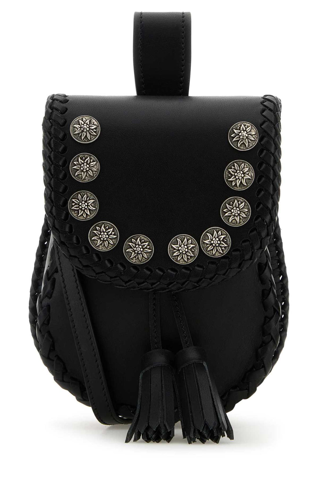 Prada Women Black Leather Crossbody Bag by Luosophy