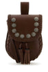 Prada Women Brown Leather Crossbody Bag by Luosophy
