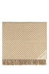 Prada Unisex Embroidered Wool Blend Symbole Double Blanket by Luosophy
