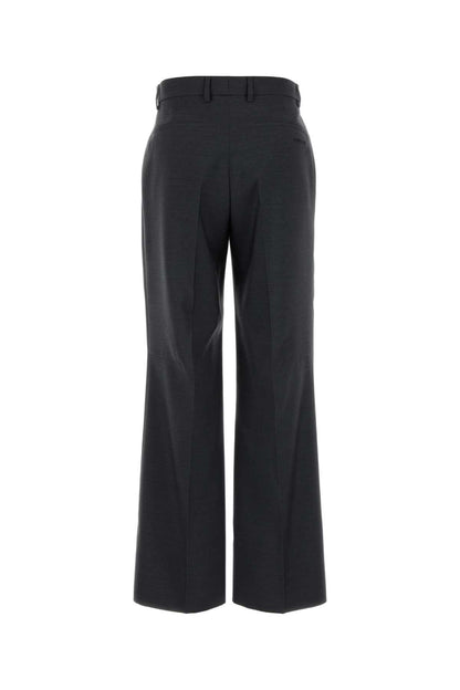 Gucci Women Graphite Wool Pant by Luosophy