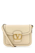 Valentino Garavani Women Ivory Leather 9To5 Shoulder Bag by Luosophy