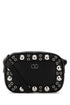 Valentino Garavani Women Black Leather Nellcã´Te Crossbody Bag by Luosophy
