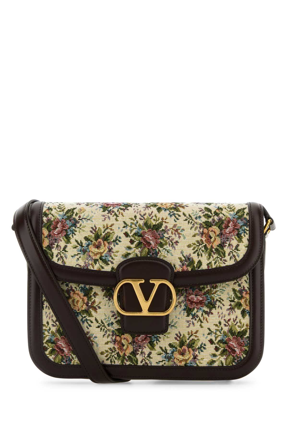 Valentino Garavani Women Embroidered Jacquard 9To5 Crossbody Bag by Luosophy