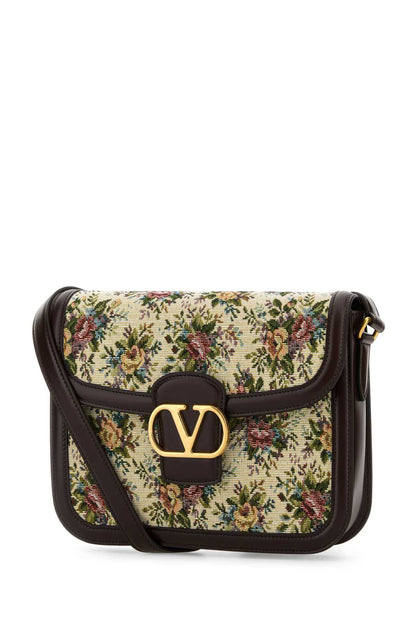 Valentino Garavani Women Embroidered Jacquard 9To5 Crossbody Bag by Luosophy