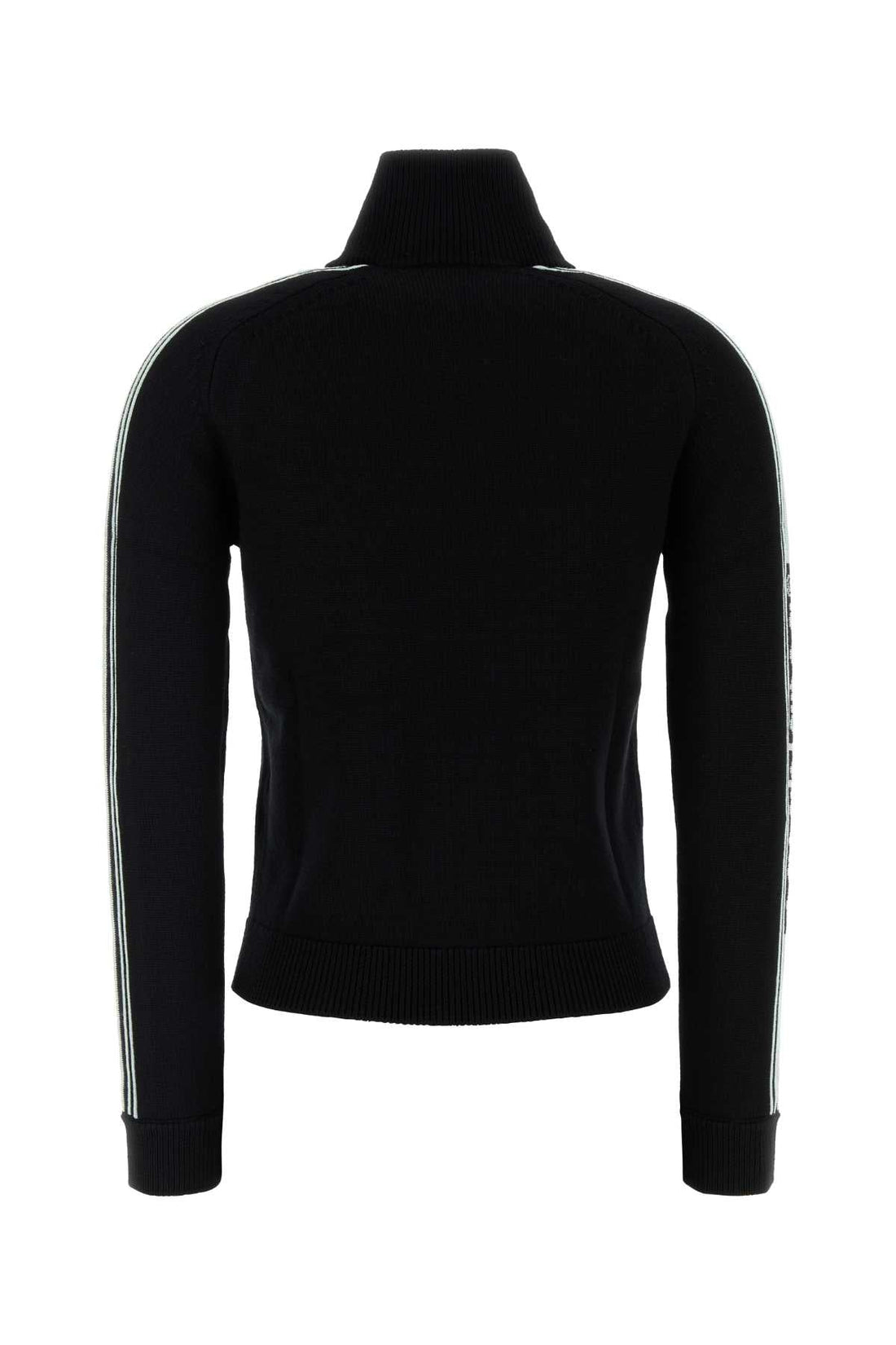 Casablanca Women Black Wool Cardigan by Luosophy