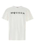 Alexander Mcqueen Men White Cotton T-Shirt by Luosophy