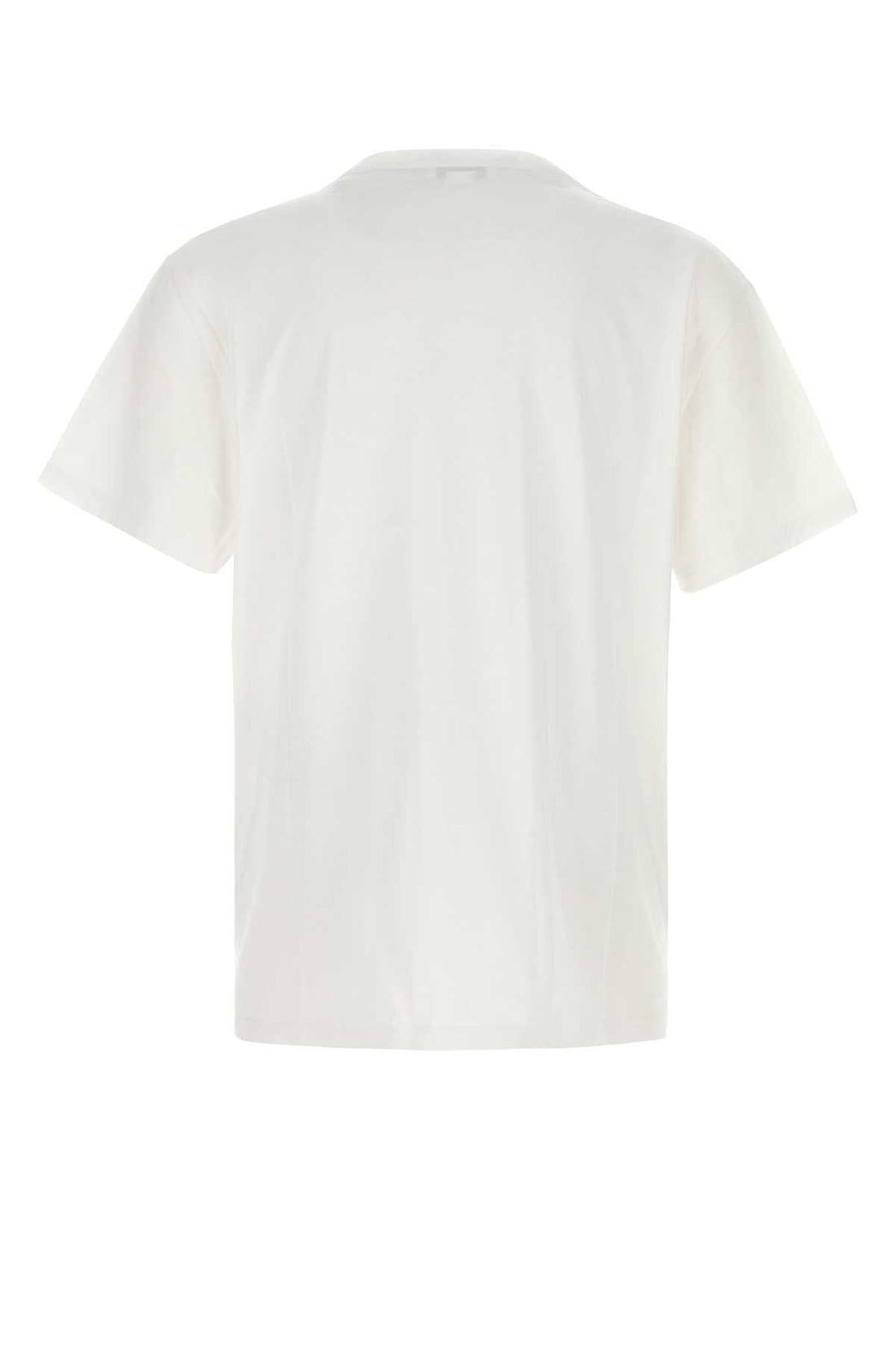 Alexander Mcqueen Men White Cotton T-Shirt by Luosophy