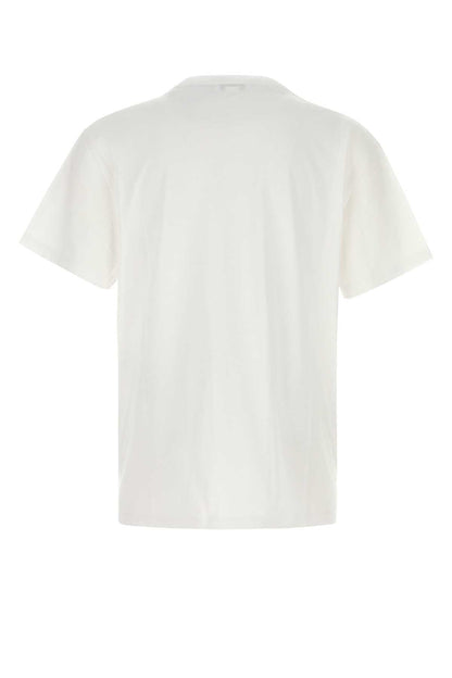 Alexander Mcqueen Men White Cotton T-Shirt by Luosophy