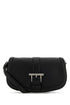 Alexander Mcqueen Women Black Leather Satchel Crossbody Bag by Luosophy