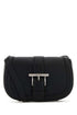 Alexander Mcqueen Women Black Leather Mini Satchel Crossbody Bag by Luosophy
