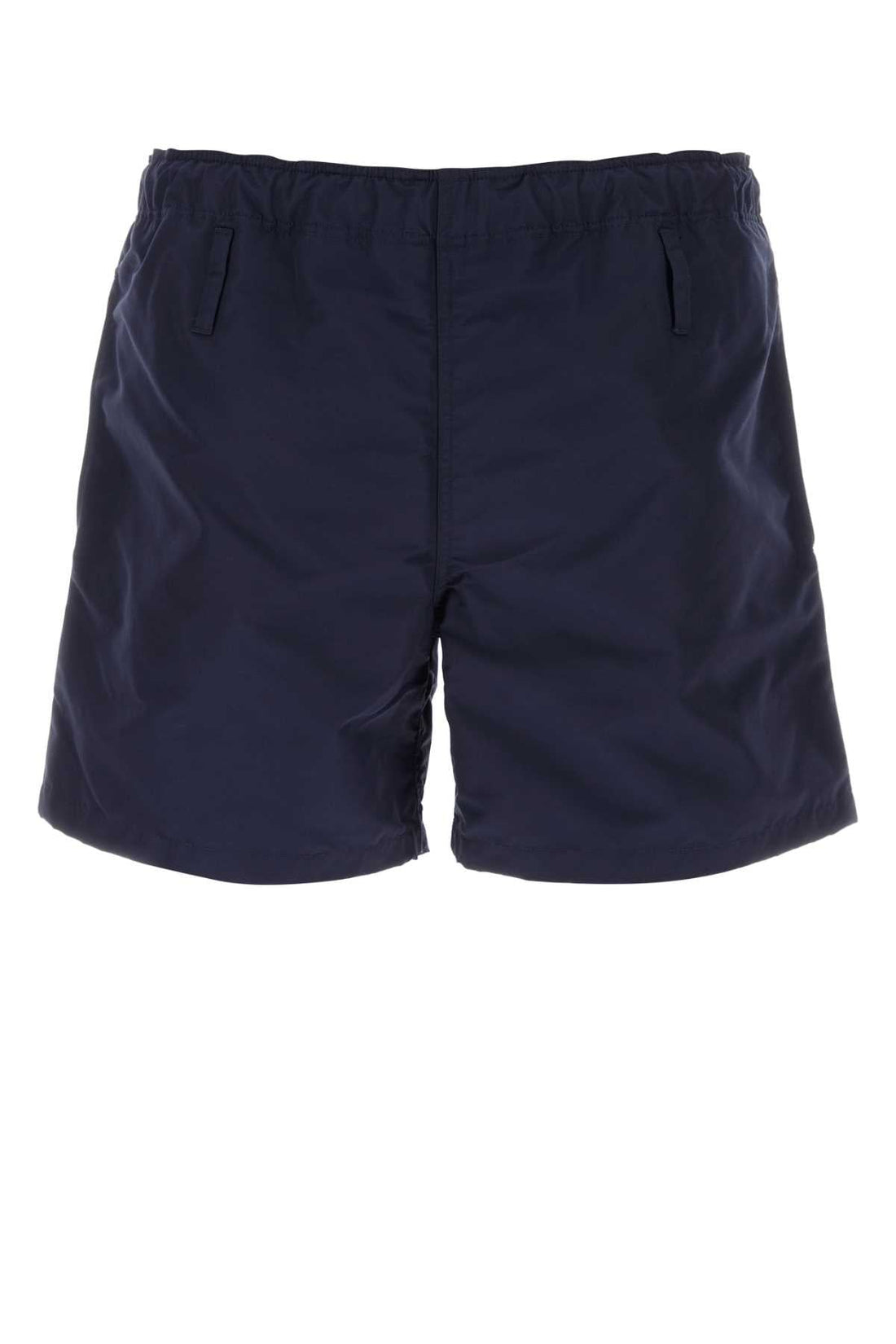 Prada Men Navy Blue Nylon Swimming Shorts by Luosophy