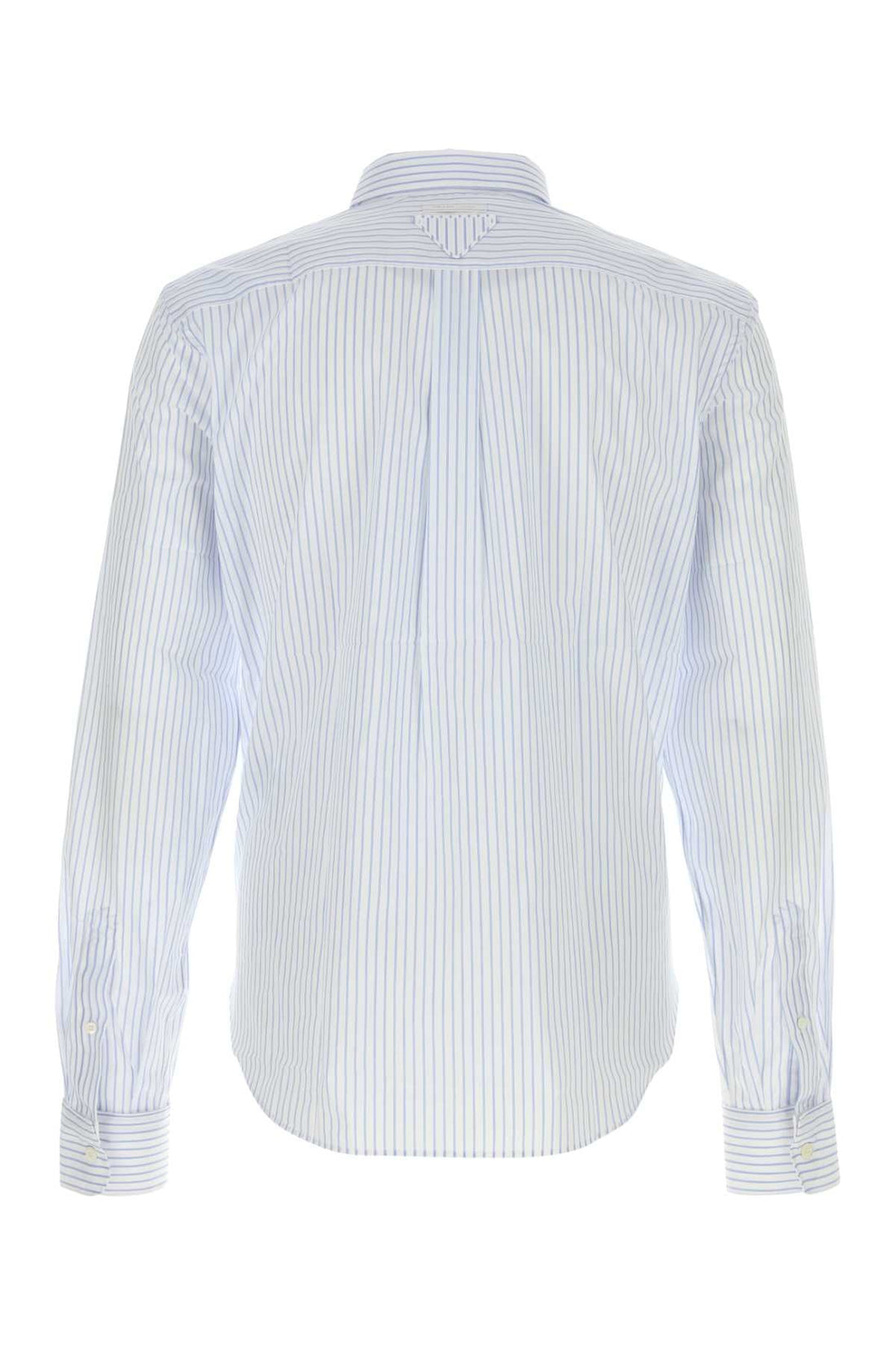 Prada Men Embroidered Poplin Shirt by Luosophy