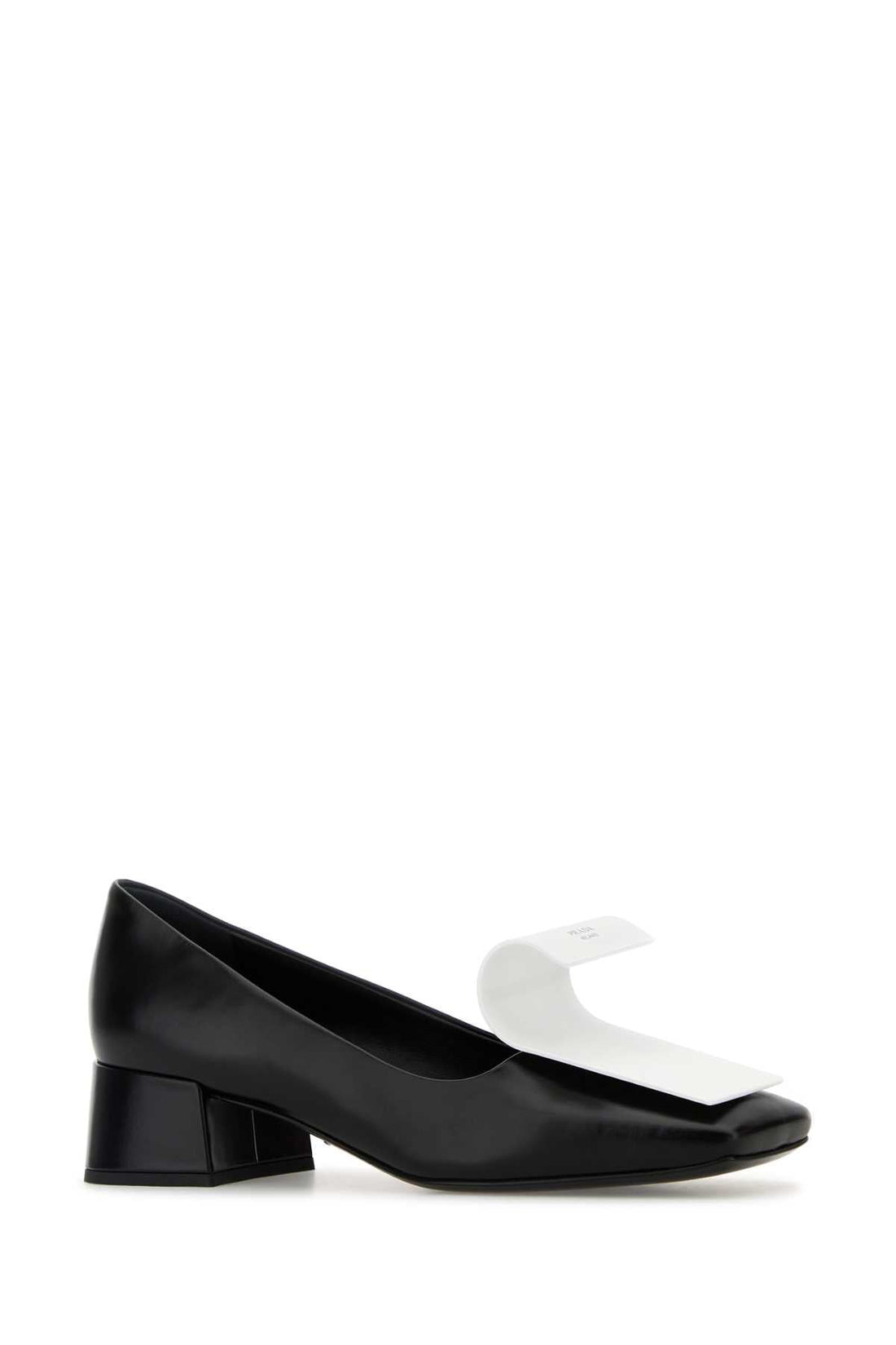 Prada Women Two-Tone Leather Pumps  DestGlow