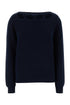Prada Women Navy Blue Cotton Sweater by Luosophy