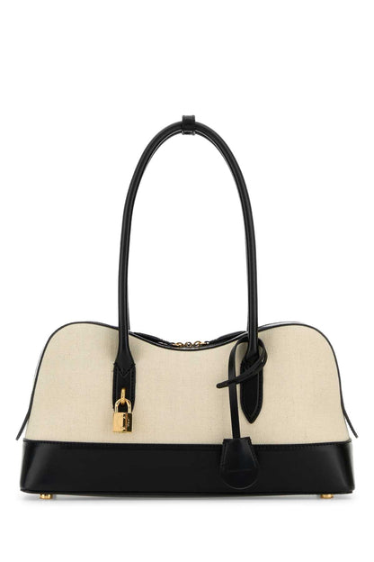 Stella Mccartney Women Sand Canvas Ryder Shoulder Bag by Luosophy