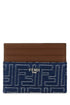 Fendi Men Embroidered Denim Card Holder by Luosophy