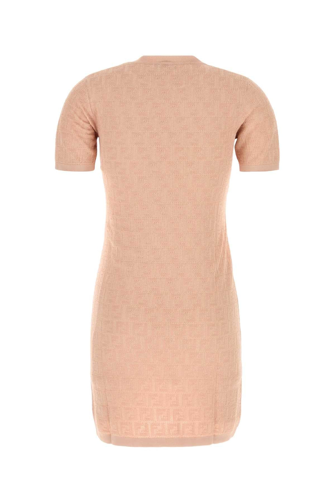 Fendi Women Pink Cotton Blend Dress by Luosophy