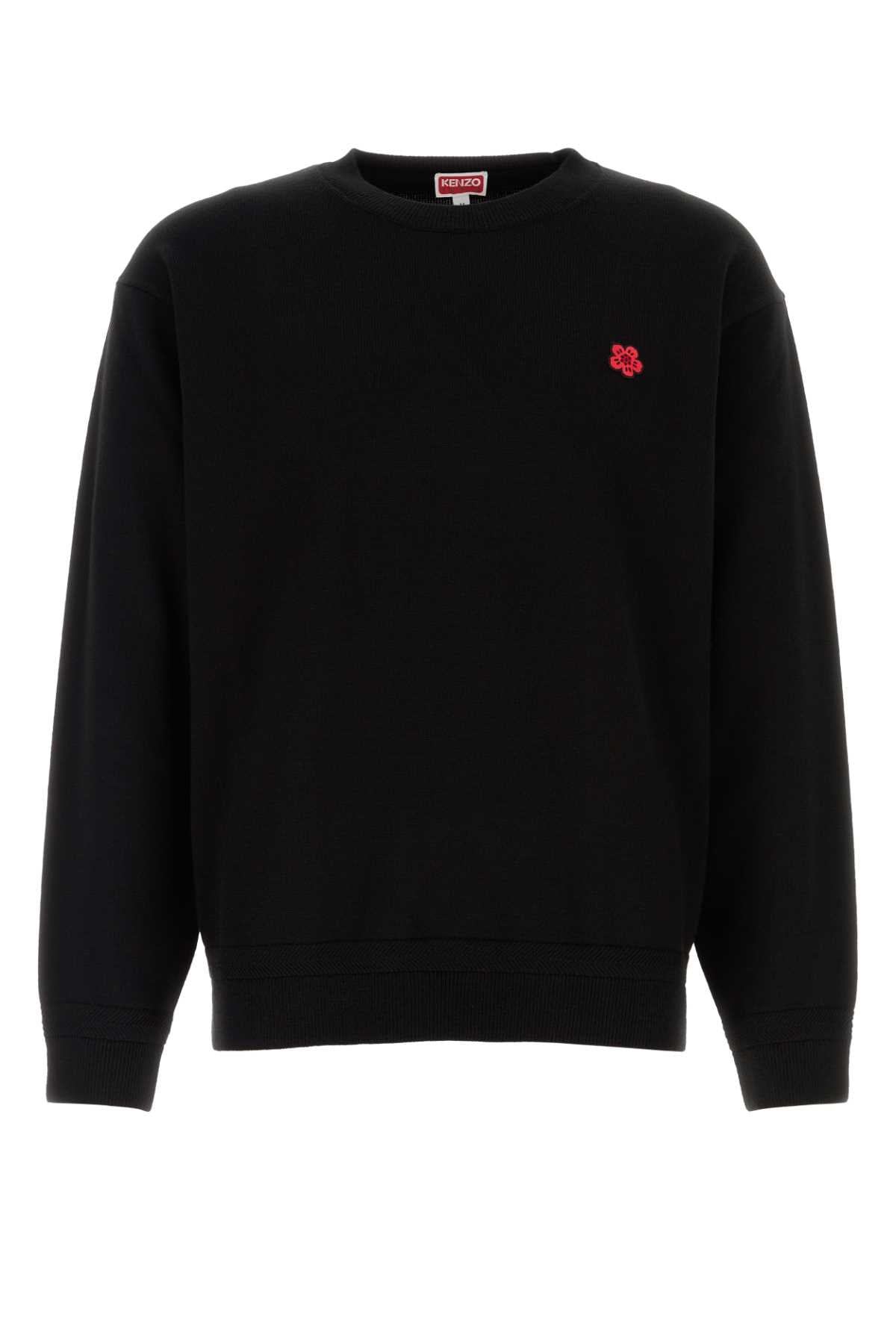 Kenzo Men Black Wool Sweater by Luosophy