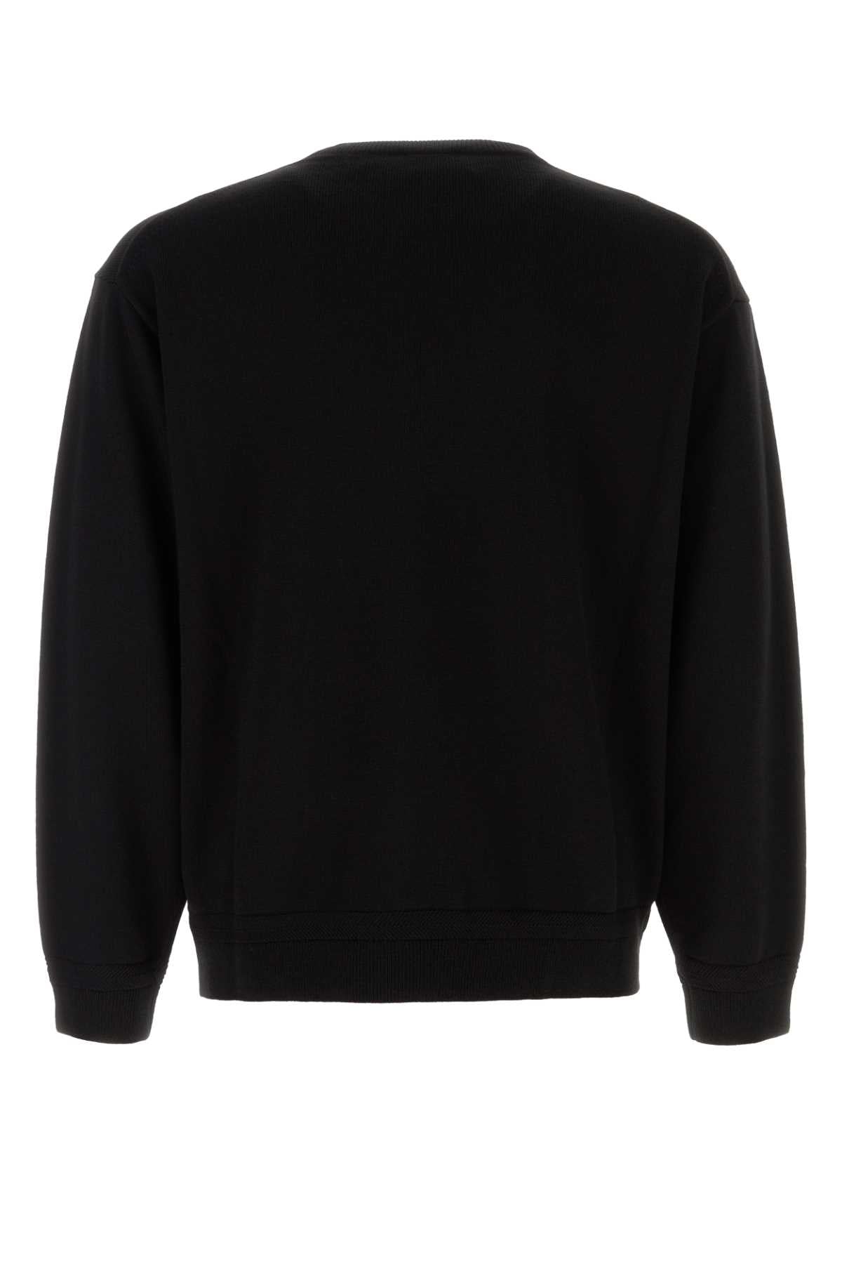 Kenzo Men Black Wool Sweater by Luosophy