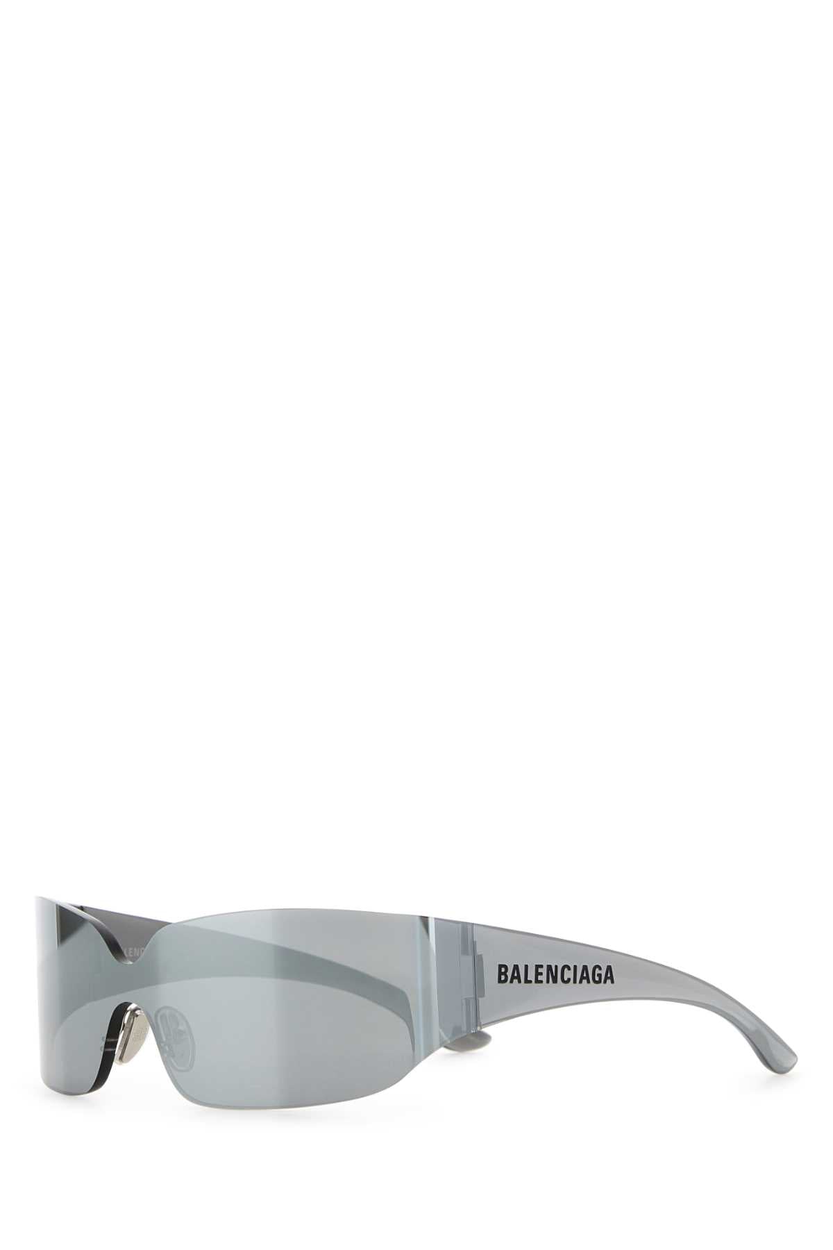Balenciaga Women Grey Nylon Mono Square Sunglasses by Luosophy