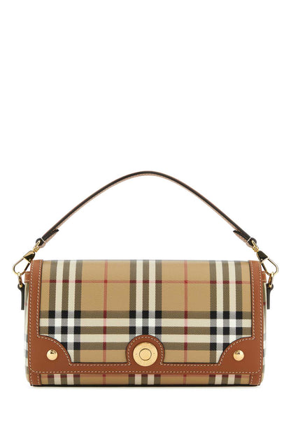 Burberry Women Printed Canvas And Leather Note Handbag by Luosophy