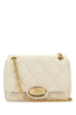 Burberry Women Ivory Leather Small Strand Shoulder Bag by Luosophy