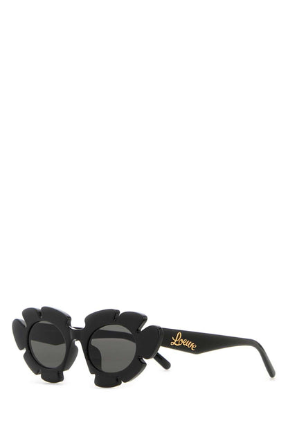 Loewe Unisex Black Acetate Sunglasses by Luosophy