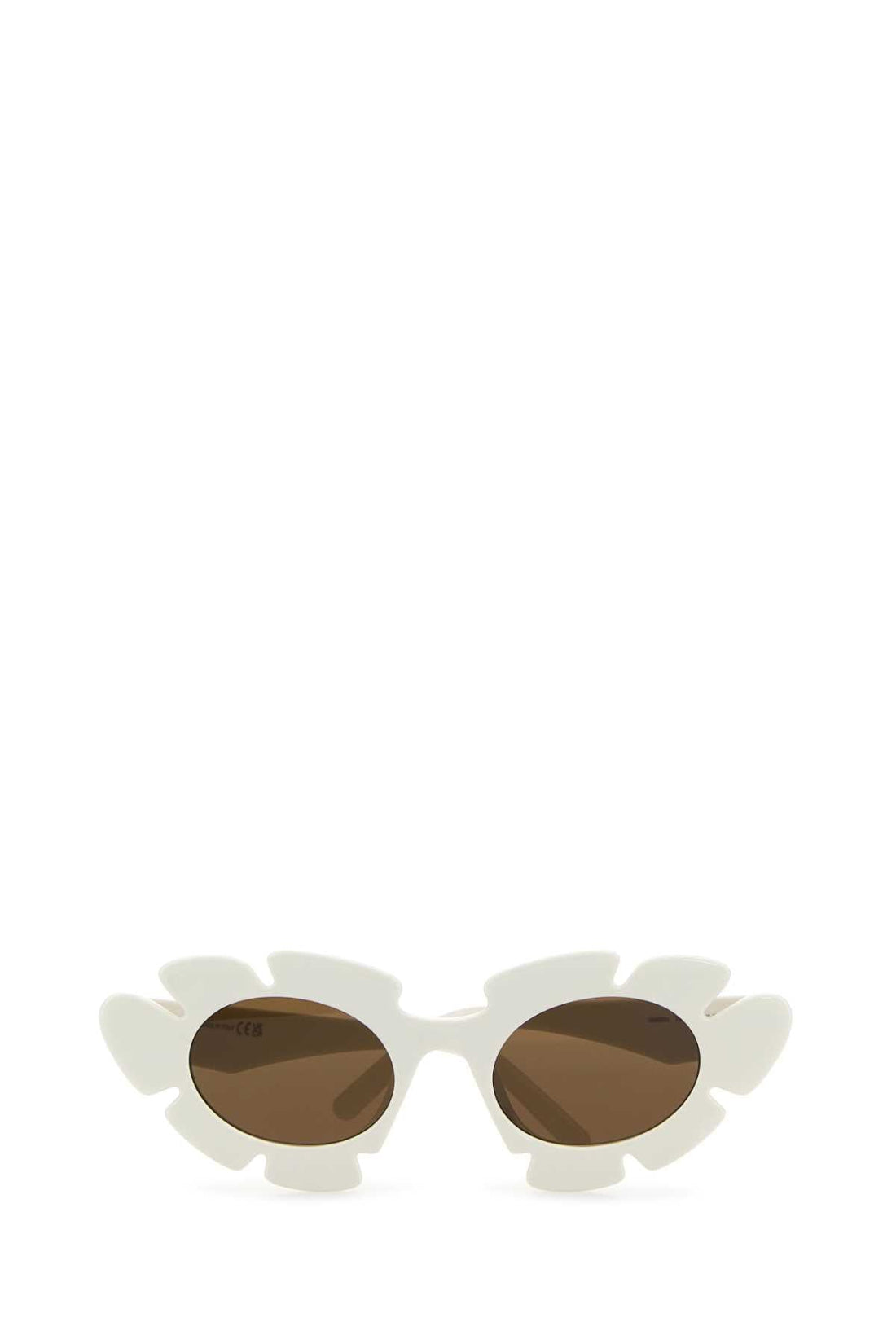 Loewe Unisex White Acetate Sunglasses by Luosophy