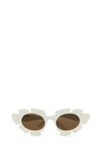Loewe Unisex White Acetate Sunglasses by Luosophy