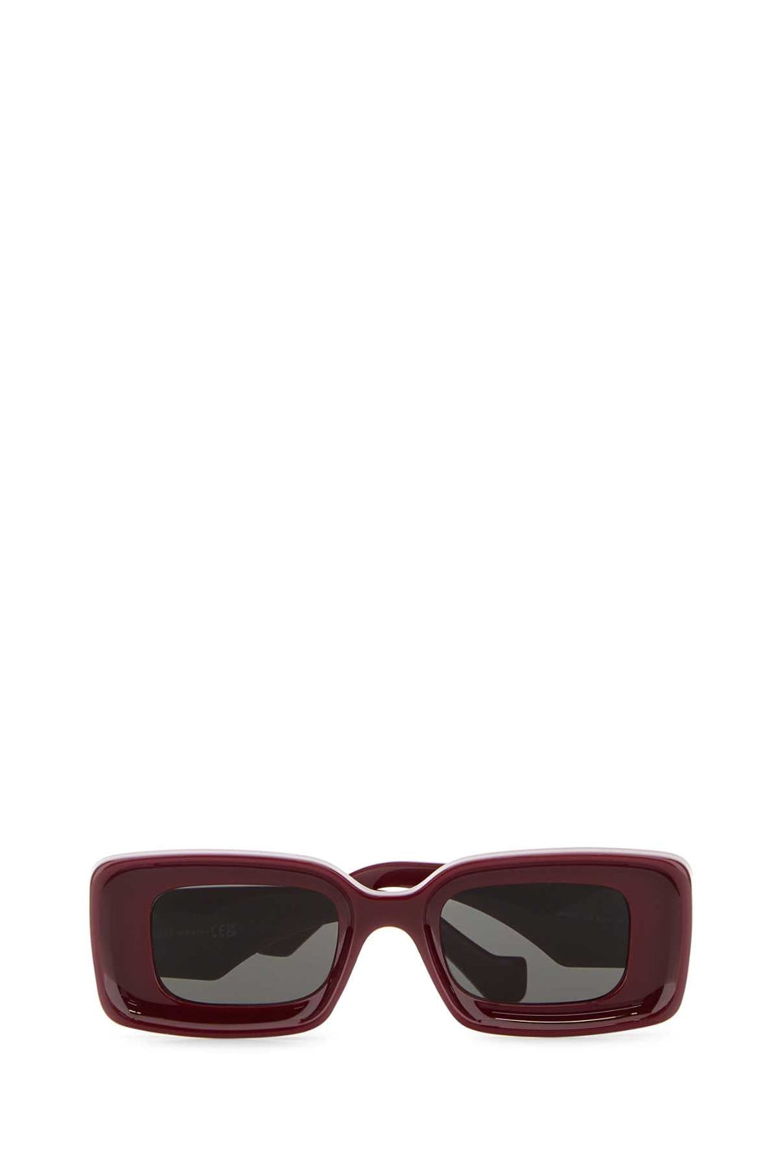Loewe Unisex Burgundy Acetate Sunglasses by Luosophy