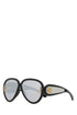 Loewe Unisex Black Acetate Sunglasses by Luosophy