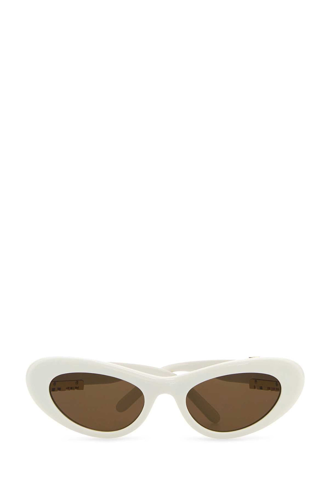 Loewe Unisex White Acetate Sunglasses by Luosophy