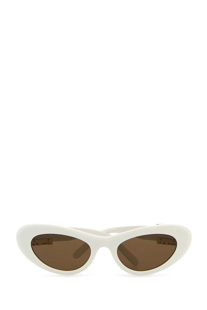 Loewe Unisex White Acetate Sunglasses by Luosophy