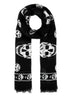 Alexander Mcqueen Women Printed Chiffon Foulard by Luosophy