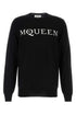 Alexander Mcqueen Men Black Wool Sweater by Luosophy