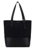 Alexander Mcqueen Men Black Canvas Shopping Bag by Luosophy