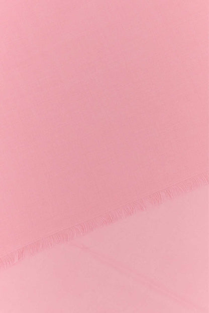 Alexander Mcqueen Women Pink Wool Blend Foulard by Luosophy