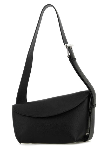 Alexander Mcqueen Women Black Large Sling T-Bar Crossbody Bag by Luosophy