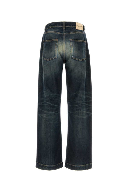 Alexander Mcqueen Men Denim Jeans by Luosophy