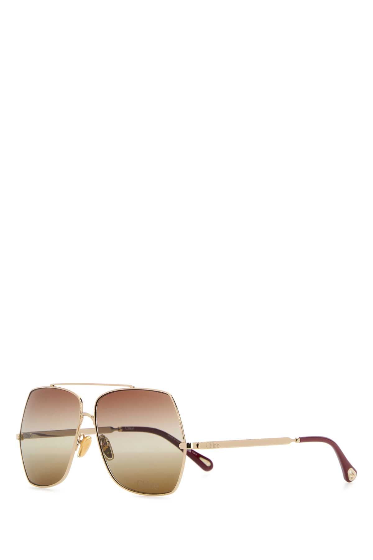 Chloe Women Platinum Metal Sunglasses by Luosophy