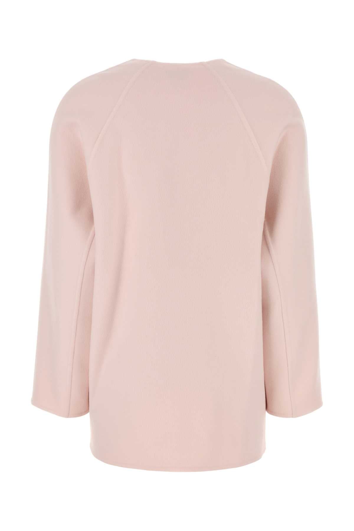 Bottega Veneta Women Pastel Pink Wool Blend Cardigan by Luosophy