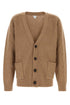 Bottega Veneta Men Biscuit Wool Cardigan by Luosophy