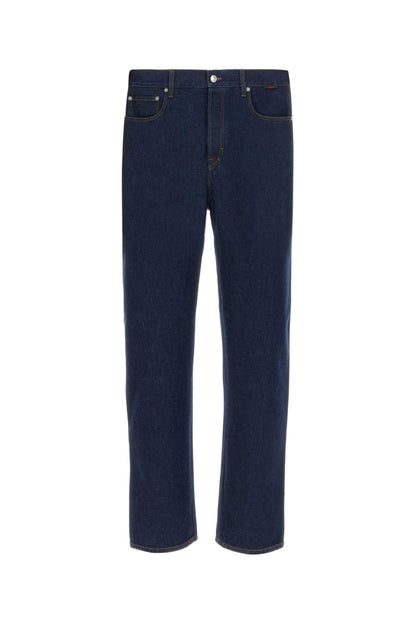 Gucci Men Dark Blue Denim Jeans by Luosophy