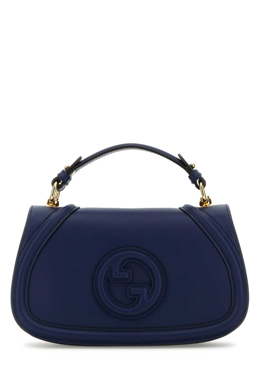 Gucci Women Blue Leather Gucci Blondie Handbag by Luosophy