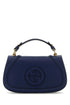 Gucci Women Blue Leather Gucci Blondie Handbag by Luosophy