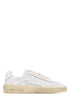 Dsquared Women White Leather Rider Sneakers by Luosophy