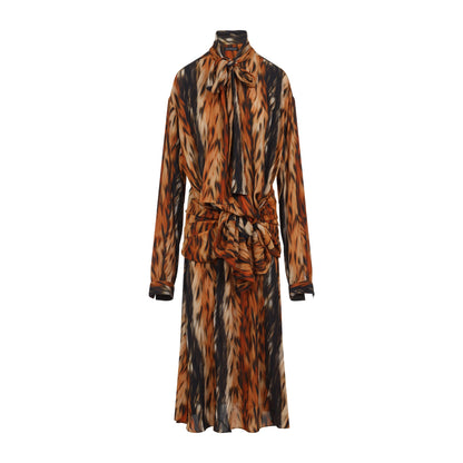 Balenciaga Knotted Dress Women by Luosophy