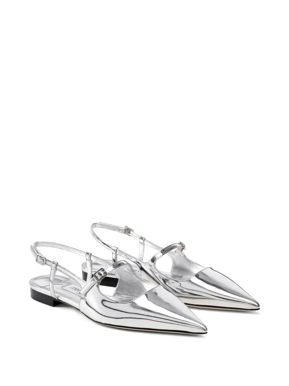 Jimmy Choo Women Didi Leather Ballet Flats by Luosophy