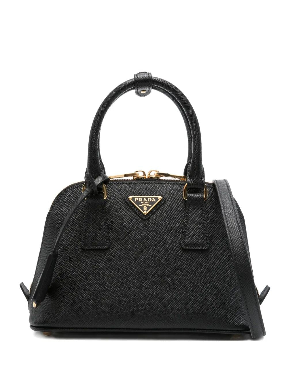 Prada Women Promenade Saffiano Leather Handbag by Luosophy